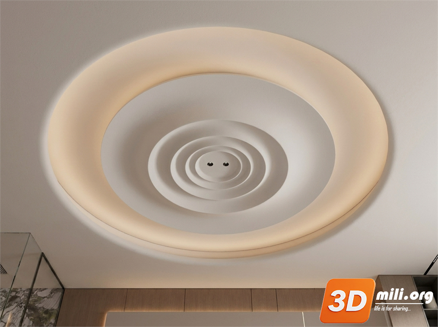 Ceiling Decoration Skp Files
